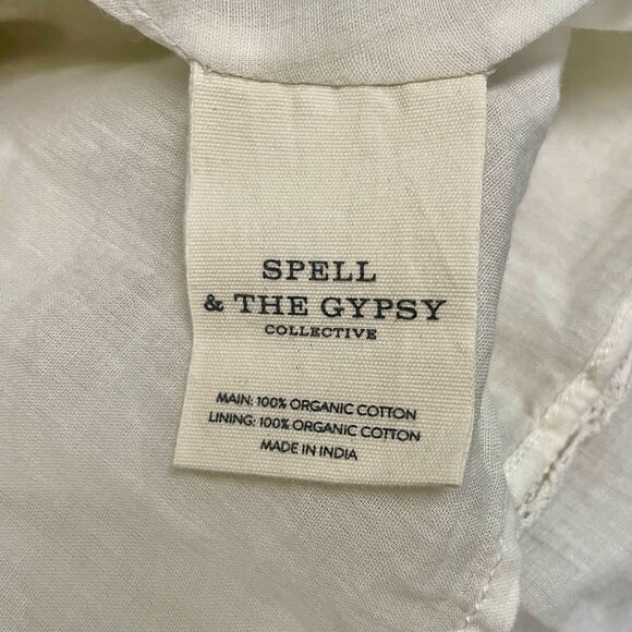 Spell & the Gypsy Collective Magnolia Soiree Dress in Antique White - Picture 7 of 12